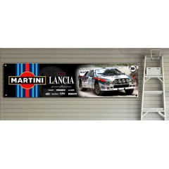 Martini Lancia Rally 037 Garage/Workshop Banner